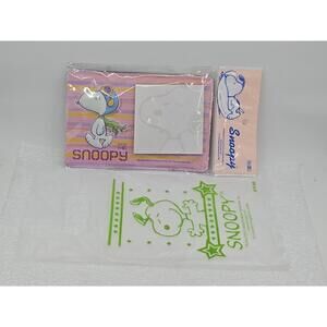 Vintage Snoopy Flying Ace Magnetic Memo/Note Pad New In Package